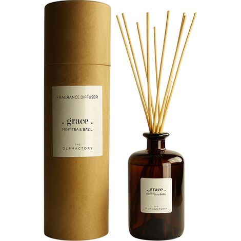 Diffusore di profumo the olphactory reed diffuser menta tè basilico 500ml
