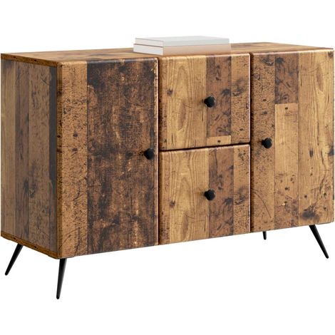 Maison Exclusive - Credenza Legno antico 89 x 34,5 x 60 cm Legno ingegnerizzato
