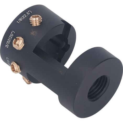 Affûteuse d'électrodes en tungstène à angles multiples, outil rotatif de meulage d'électrodes de soudage TIG avec tiges de connexion (1/5)