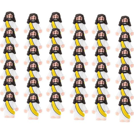 Jesus-Spielzeug Ostern Original-Design Mini-Gummi-Figur C-- (1/5)