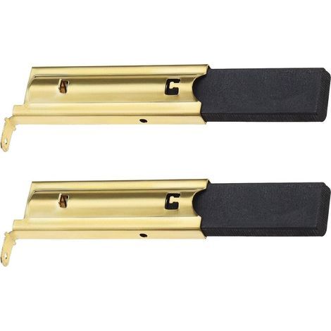 Lot de 2 balais de charbon L94MF7 – Dimensions 5x13,5x39,6 mm – Remplacement pour moteur de machine à laver – Matériaux durables (1/5)