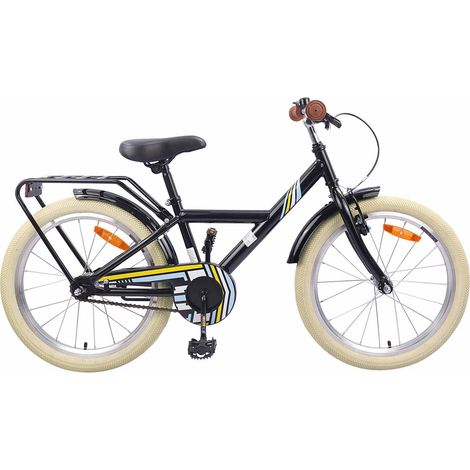Teenpull – Kinderfahrrad 18 Zoll für 5-7 Jahre alt Schwarz (1/5)
