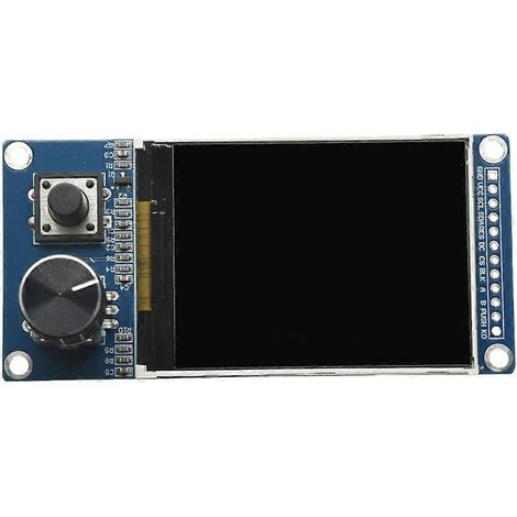 Pantalla TFT de 2,4 pulgadas con módulo codificador rotatorio EC11, interfaz SPI, pantalla LCD para proyectos electrónicos de bricolaje. (1/5)