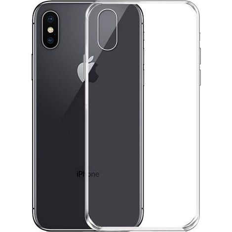 Funda silicona iphone X TPU de Alta Resistencia 0.33 mm  Transparente (1/3)