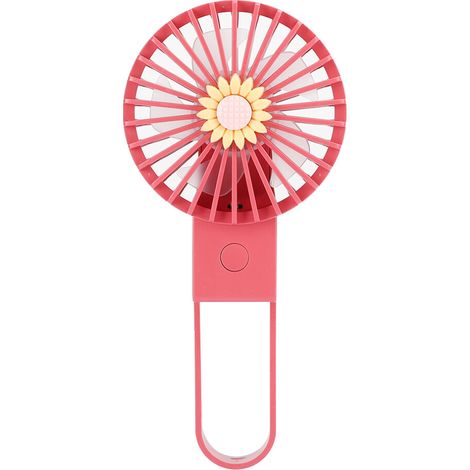 Ventilatore portatile pieghevole e facile da usare, con tre velocità, ricaricabile e ultra silenzioso, ideale per l'uso quotidiano e all'aperto.
