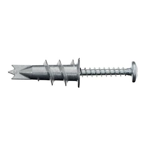 cheville auto foreuse - 4.5 x 35 mm - avec vis pozidriv têtes rondes - boite de 100 - bizline 720041