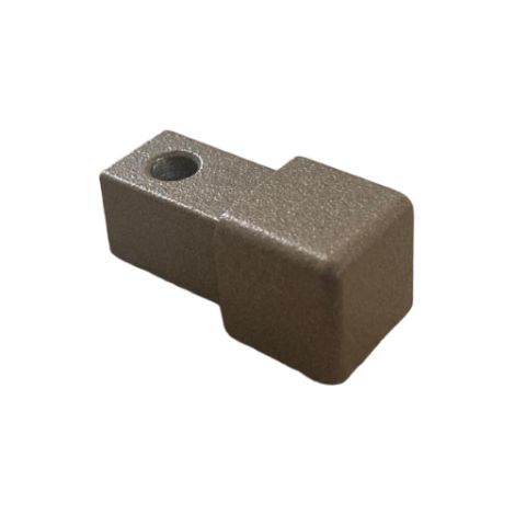 Capsule raccordi triass projolly square h=10 mm alluminio simm stone bronze (1/2)