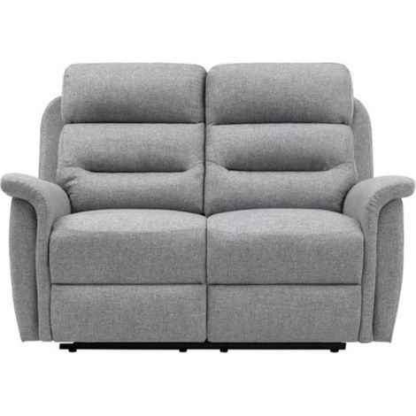 Canapé de Relaxation Tissu "Katonio" 140cm Gris (1/5)
