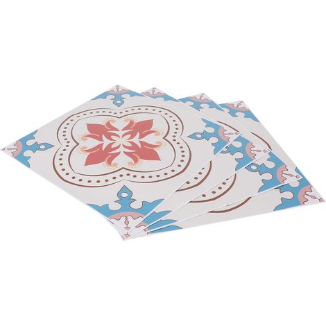 Set mit 4 selbstklebenden Tapeten in Marmoroptik für Böden und Wände, geeignet für Badezimmer und Schlafzimmer (1/5)