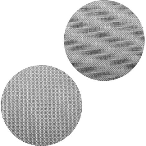 Tamis à Expresso 51mm - Lot de 2 - Acier Inoxydable 316 - Filtre Fritté Réutilisable - Pour Porte-filtre Café - Épaisseur 1mm et 1,7mm (1/5)
