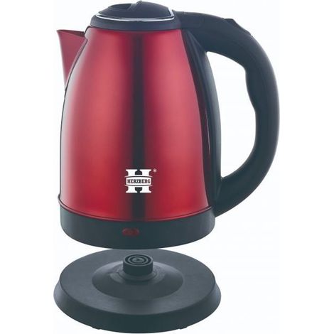 Bouilloire électrique acier inoxydable 1.8 L 1500 W (1/4)