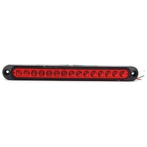VURAHOME - Feu arrière de freinage à 15LED 10V-30V, étanche IP67, adapté aux camions, remorques de bateaux semi-cargos, rouge,de (1/5)