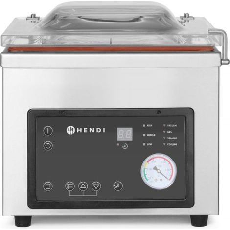 Machine à emballer sous vide avec chambre - Ref 975251 - 55x35xH38 cm - Hendi (1/3)