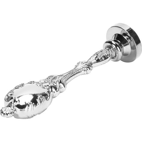 Poignée en métal pour sceau de cire rétro, accessoire de décoration d'enveloppes, argent