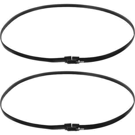 XEPHO Lot De 2 Anneaux En Maille Pour Ventilateur Électrique Fixations Pour Ventilateur Électrique Cerceau De Ventilateur Sur Pied Cerceau convient aux ventilateurs avec un diamètre de grille de 43 cm