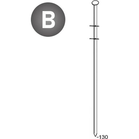 1 200 Pointes Lisses 16° (Coil) - 3.8x130 mm - D-Work (1/5)