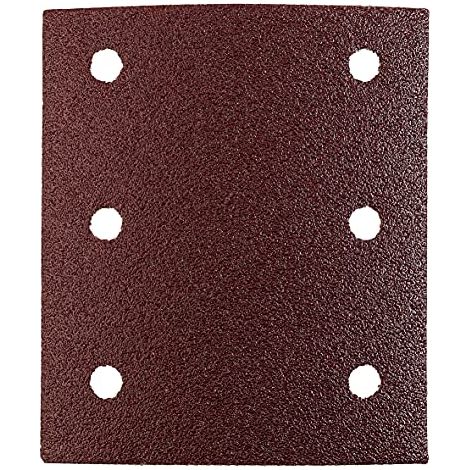 Carta abrasiva kwb 818024 perforata K240 115x100 mm 5 pezzi (1/4)