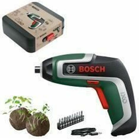 Atornillador inalámbrico Bosch IXO 7 verde ligero y ergonómico (1/5)