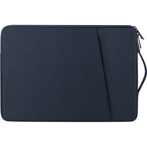 Housse étanche pour ordinateur portable 15,6 pouces en fibre de polyester antichoc, sac de rangement pour ordinateur portable (1/5)