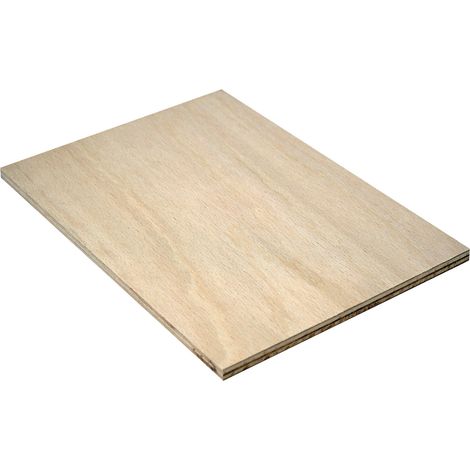 Sperrholzplatte Buche 120 x 60 cm, 6 mm Bastelplatten