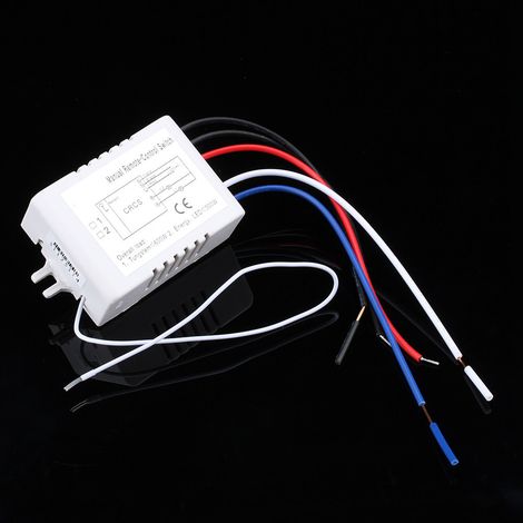 Lampe LED 180-240 V, interrupteur marche/arrêt numérique RF sans fil (1/5)