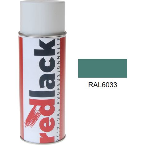 Bomboletta di Vernice spray 400ml – RAL 6033 – Turchese menta – lucida – multisupporto – Redlack
