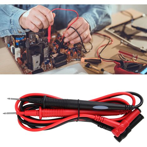 1 Paar UT L21 Universal-Messleitungen mit Schutzhülle, Multimeter-Testzubehör (1/5)