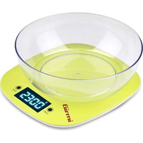 Girmi PS03 Dessus de table Ovale Balance de ménage électronique Citron vert (1/4)