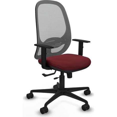 Sedia da ufficio piqueras y crespo Cilanco garnet pelle sintetica (1/2)