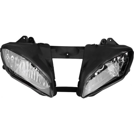 Phare avant moto complet pour Yamaha YZF-R6 2008-2016, optique de tête homologuée, feu de route compatible R6 (1/5)