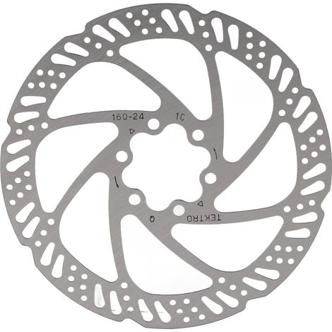 6-Loch-Bremsscheibe für Rennräder/Mountainbikes, Bremsbeläge aus Edelstahl, 160 mm (1/5)