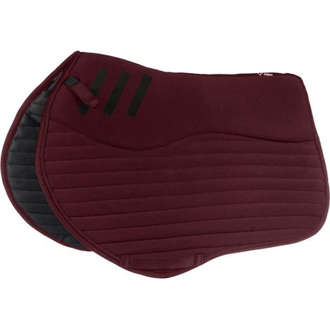 dressage, blu: Sacoche anglaise de forme anatomique modèle Samantha avec poignée en silicone avec cordon décoratif (1/5)