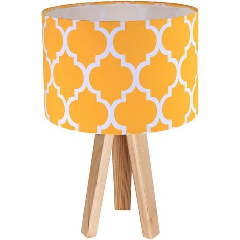 Lampe de chevet classic 040s-007 - Bois clair (1/2)