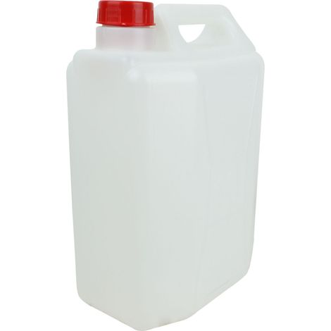 Linxor – Bidon alimentaire en plastique PEHD 10L – Bec verseur flexible – Résistant aux UV – Pour stockage intérieur et extérieur