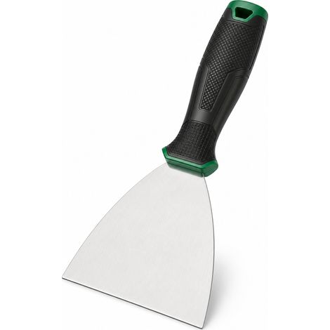 Couteau à enduire inox 4 pouces pour peinture et nettoyage (1/5)