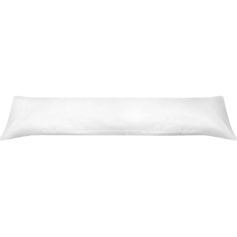 Oreiller de dormeur latéral 40 x 145 cm Blanc CFW695792 (1/3)