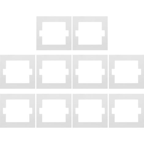 Lot de 10 Joints Ignifuges pour Plaque Murale de Prise de Courant Type 86, Joints D’étanchéité Isolants Résistants la Chaleur, Compatibles Panneau de Commande, Protection (1/5)