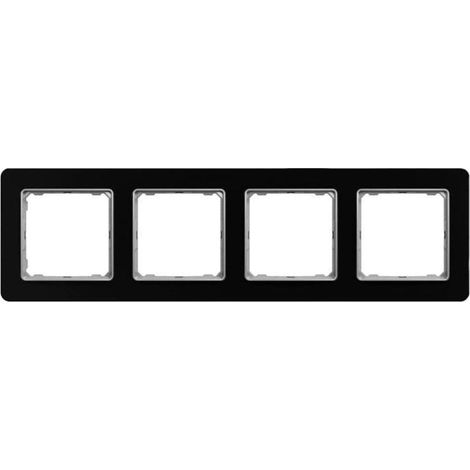Schneider Electric Sedna Elements marco acabado negro brillante (1/2)