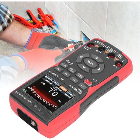 Multimètre oscilloscope numérique portable BSIDE avec écran couleur, appareil multifonctionnel pour la réparation automobile, mesure et protection contre la surchauffe (1/5)