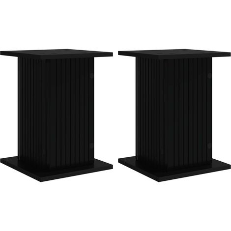 Maison Exclusive - Supporto per piante 2 pcs Nero 30,5 x 30 x 43 cm