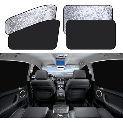 Sonnenschutz Auto Magnetisch, Auto Sichtschutz Fenster, Auto Sonnenschutz Baby, Auto Fenster Verdunkelung, Mehr Magnete (1/5)
