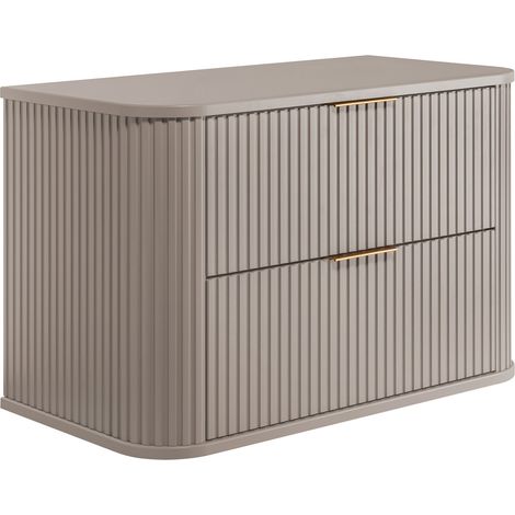 Meuble sous vasque à suspendre GLAMOUR CACHEMIRE 60 cm (1/5)