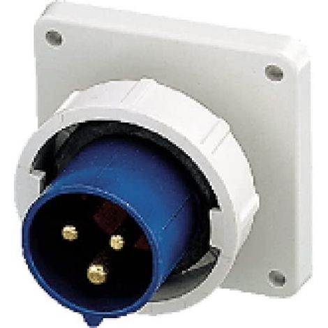Mennekes 826 fiche encastrée IP67 16 A robuste