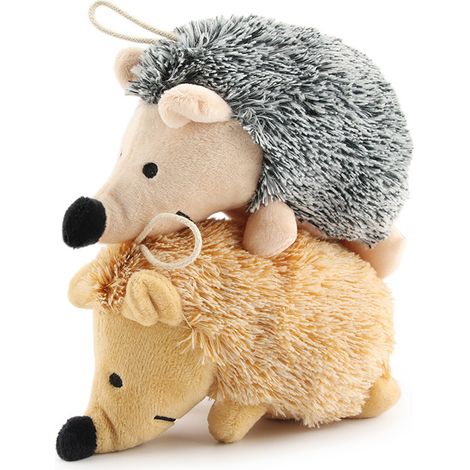 Jouet pour chien - hérisson en peluche - 14 cm (1/4)