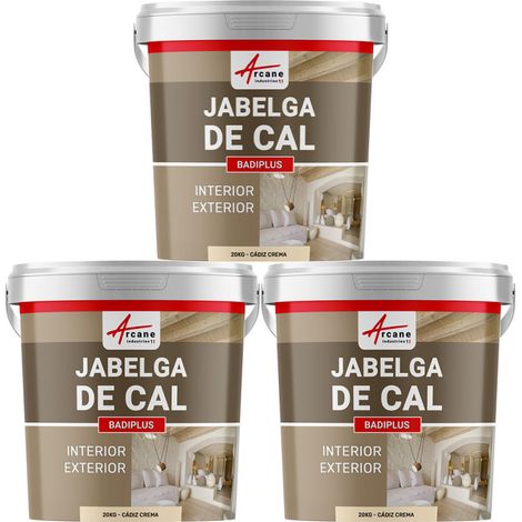 Cal a brocha para paredes exteriores e interiores - BADIPLUS