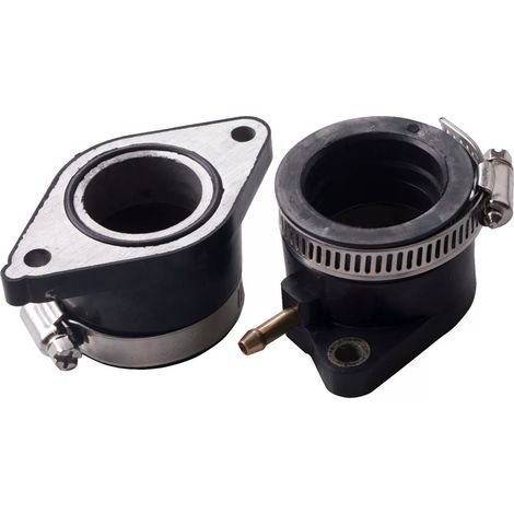 Lntyq Adaptateur de carburateur d'interface d'admission de carburateur de moto pourXT600 TT600 (1/5)