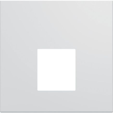 Enjoliveur prise RJ45 sans porte étiquette Hager Gallery Finition: Blanc