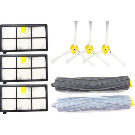 Kit de remplacement complet – 8 pièces – Compatible avec certaines séries – Brosses et filtres (1/5)