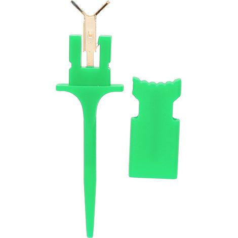 Testhaken Mini IC-Testklemme PA für Elektronik-Experimente, Reparatur und Wartung (Grün) (1/5)