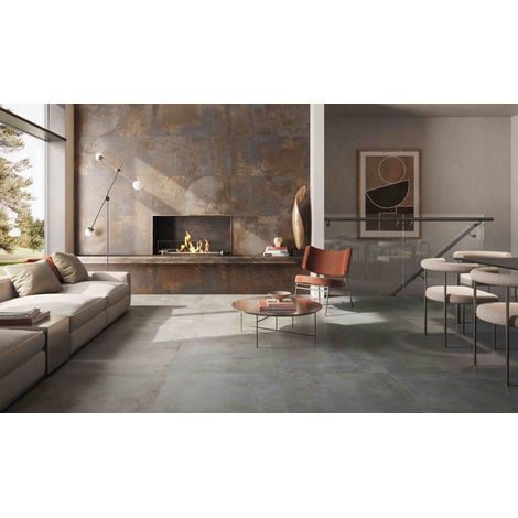 Carrelage Intérieur Effet Métal BLEND 60x120 cm Touch (1/2)
